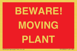 BEWARE! MOVING PLANT